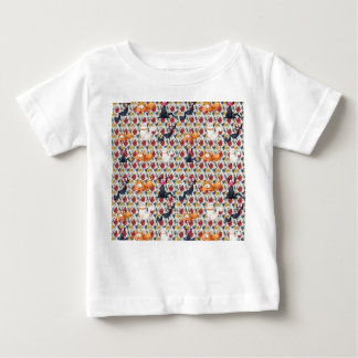 自由に遊愛愛する猫 ベビーTシャツ