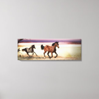 自由に野生である キャンバスプリント