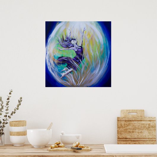 自由に飛び込む ポスター (キッチン)