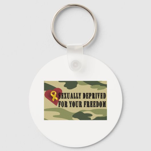 自由のために性的に奪われる キーホルダー (正面)