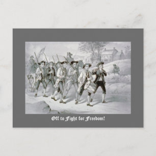 自由のために戦いに行け！ ポストカード
