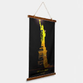 自由のためのスタンド:自由の女神 吊り下げ型タペストリー (傾斜あり)