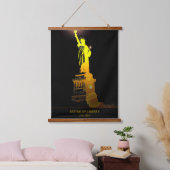 自由のためのスタンド:自由の女神 吊り下げ型タペストリー (寝室)