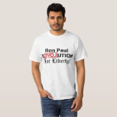 自由のためのロン・ポールの改革! Tシャツ (正面フル)