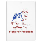 自由のための戦いクリップボード クリップボード (裏面)