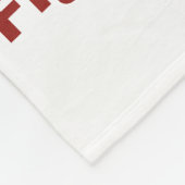 自由のための戦いフリースブランケット フリースブランケット (角)