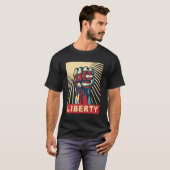 自由のための戦い! Tシャツ (正面フル)