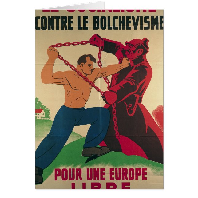 自由ののためのBolshevismに対する社会主義 (正面)