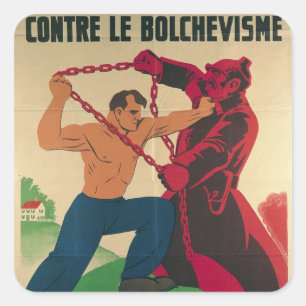 自由ののためのBolshevismに対する社会主義 スクエアシール