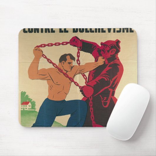 自由ののためのBolshevismに対する社会主義 マウスパッド (マウス)