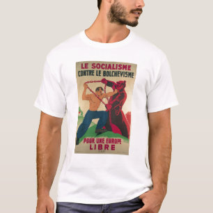自由ののためのBolshevismに対する社会主義 Tシャツ