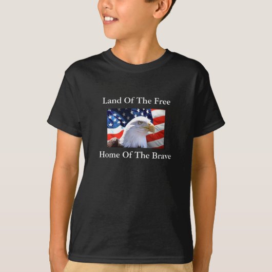 自由のの土地 Tシャツ (正面)