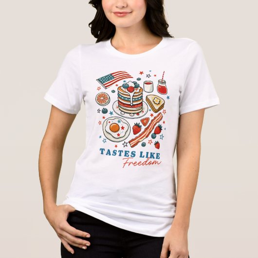 自由のような味 トライブレンドTシャツ (正面)