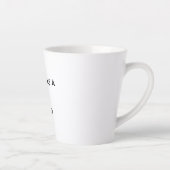 自由のような鳥のラテマグカップ カフェラテマグ (右)