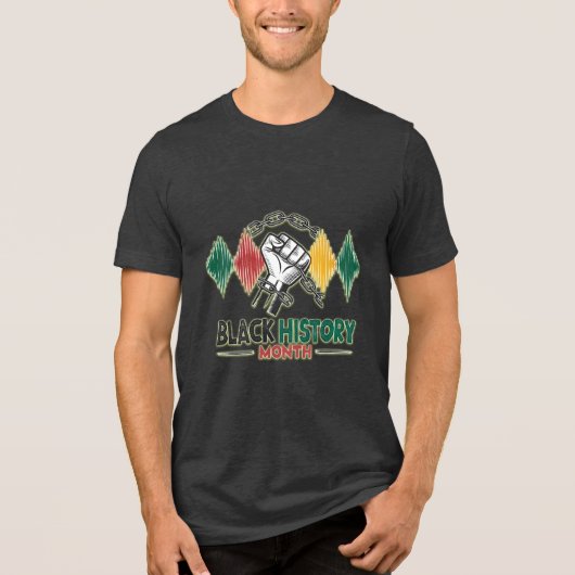 自由のエコー トライブレンドTシャツ (正面)