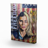 自由のコスト - アメリカ愛国者のアート フォトブロック (右)