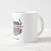 自由のコーヒー・マグの息子 ジャンボコーヒーマグカップ (正面右)