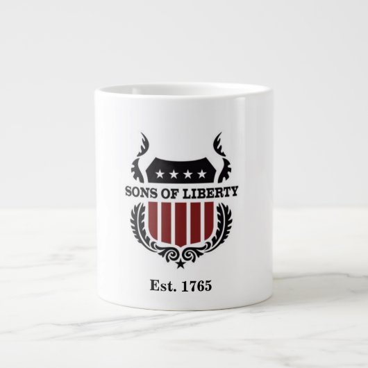 自由のコーヒー・マグの息子 ジャンボコーヒーマグカップ (正面)