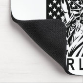 自由のサインを渡す マウスパッド (コーナー)