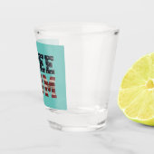 自由のショットグラス 愛国的なバーギフト アメリカ人向け ショットグラス (右)