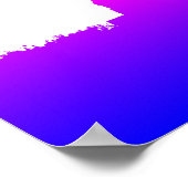 自由のシルエットアートポップ・アートの像 ポスター (角)