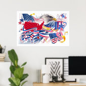 自由のシンボル ポスター (ホームオフィス)