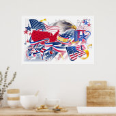 自由のシンボル ポスター (キッチン)