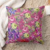 自由のスタイルの英国のコテージの庭 クッション (ブランケット)