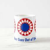 自由のスタイルは永遠 Mug!!! コーヒーマグカップ (中央)
