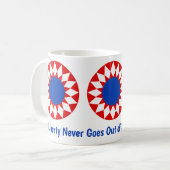 自由のスタイルは永遠 Mug!!! コーヒーマグカップ (正面左)