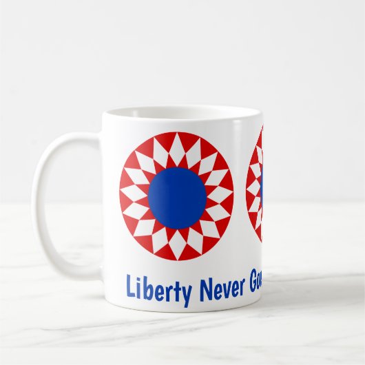 自由のスタイルは永遠 Mug!!! コーヒーマグカップ (左)