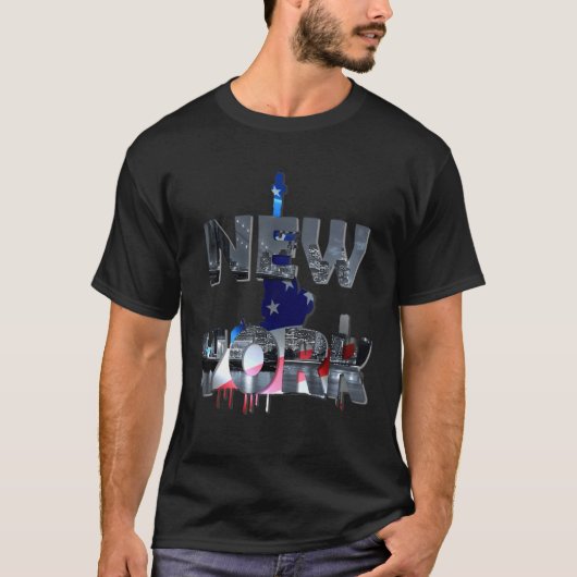 自由のニューヨークの女性女性子供 Tシャツ (正面)