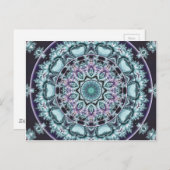 自由のハートからのマンダラ4 ポストカード (正面/裏面)