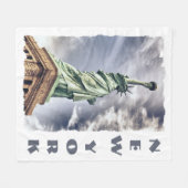 自由のフリースブランケット フリースブランケット (正面(横))