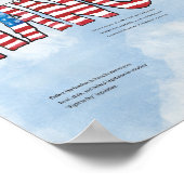 自由のポスターつるを開く ポスター (角)