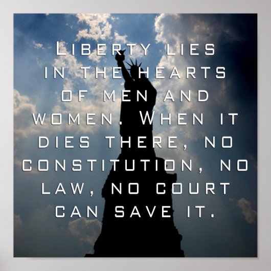 自由のポスター ポスター (正面)