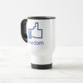 自由のマグのように トラベルマグ (正面左)