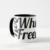 自由のマグへの信号器2の車輪 マグカップ (正面左)