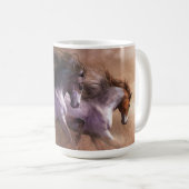 自由のマグへの操業 コーヒーマグカップ (正面右)