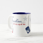 自由のマグ ツートーンマグカップ (正面左)