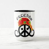 自由のマグ(信号器; 海賊バンダナ; ) マグカップ (中央)