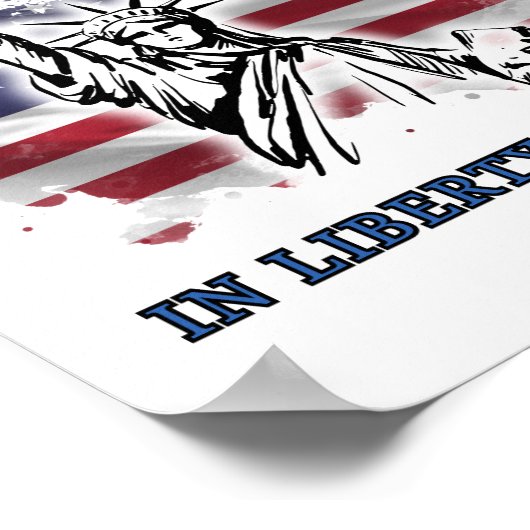 自由の中で ポスター (角)