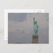 自由の中心像から離れて ポストカード (正面/裏面)