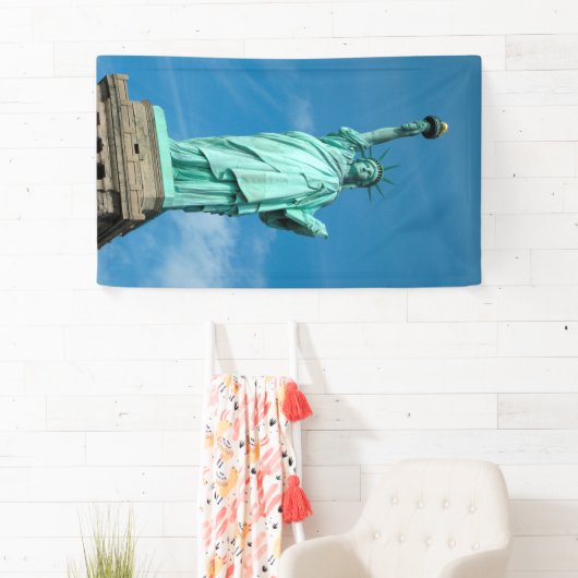 自由の像の写真の背景または背景 横断幕 (インサイチュ)