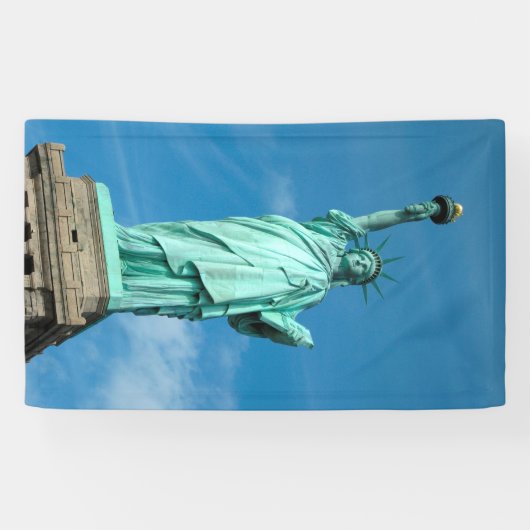 自由の像の写真の背景または背景 横断幕 (横)