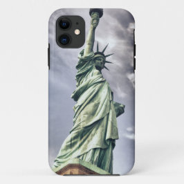 自由の像モノグラムカスタムの電話ケース iPhone 11 ケース
