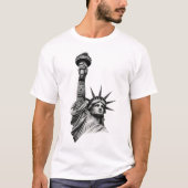 自由の再創造 Tシャツ (正面)
