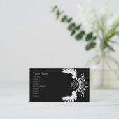 自由の写実的なプロフィールカード 名刺 (スタンド正面)