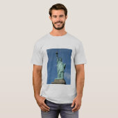 自由の写真の像 Tシャツ (正面フル)