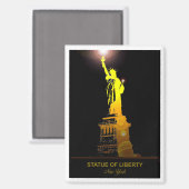 自由の冷蔵庫：自由の女神 マグネット (正面/裏面)